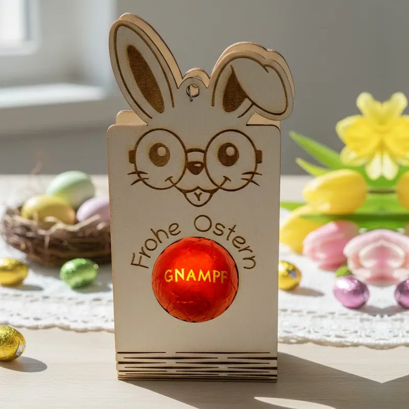 Osterhase to go – 5 süße Geschenkhalter für Schoki & Grüße