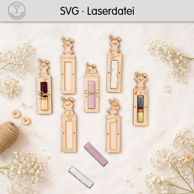 Halter für Schokoriegel