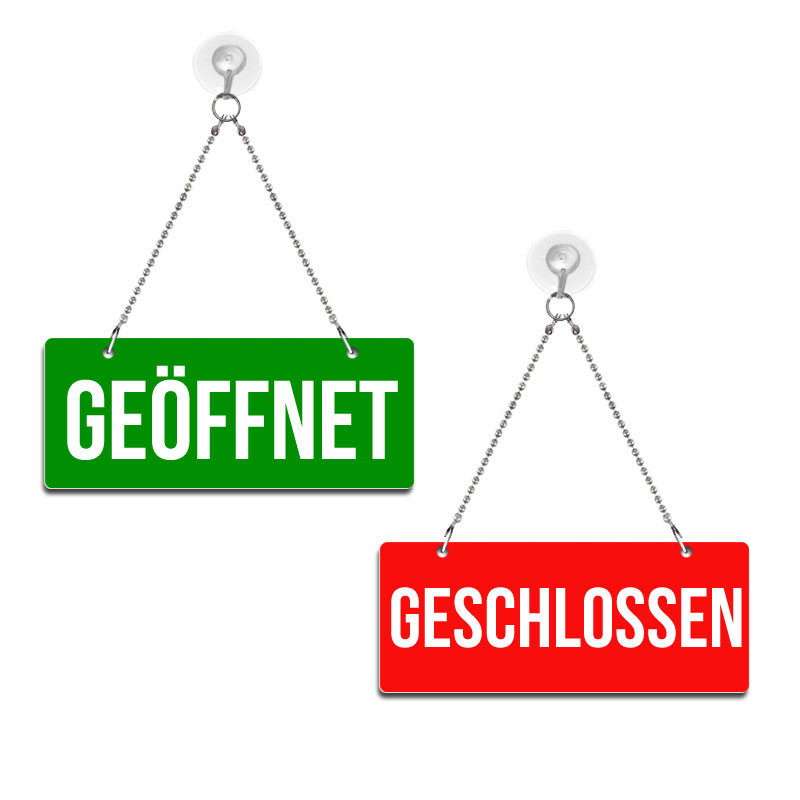 Geöffnet/Geschlossen