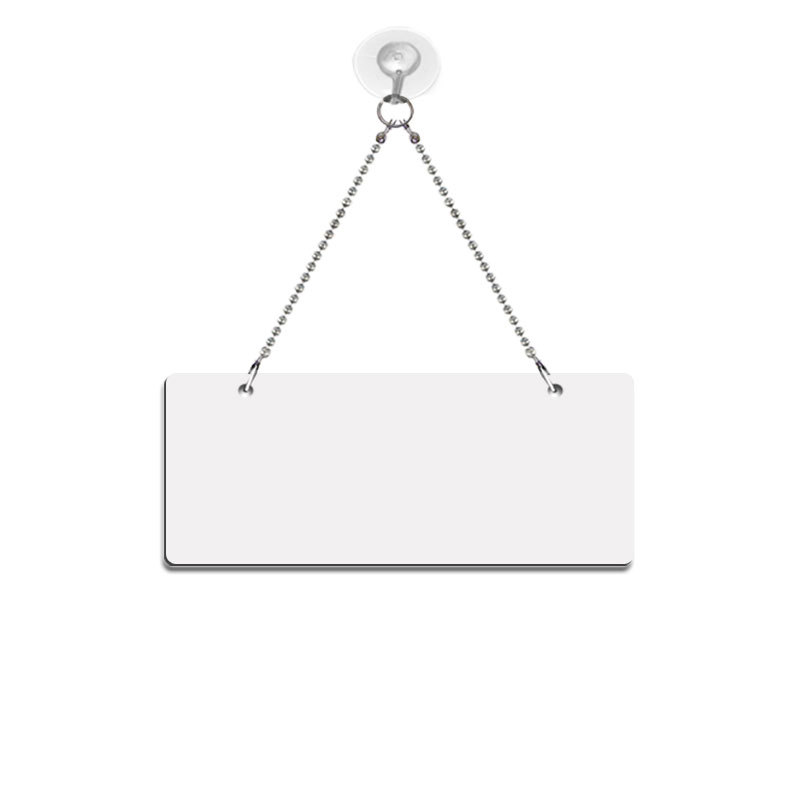 Wendeschild ohne Gravur, 250x100mm