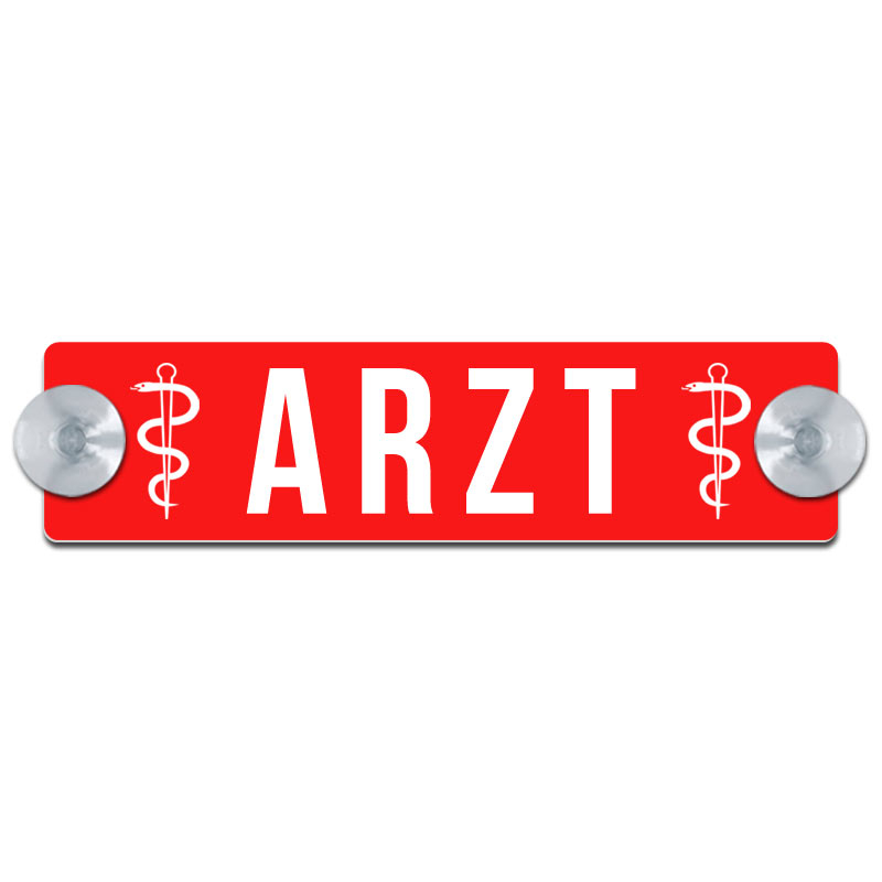 Arzt mit Äskulapstab, ohne Rand
