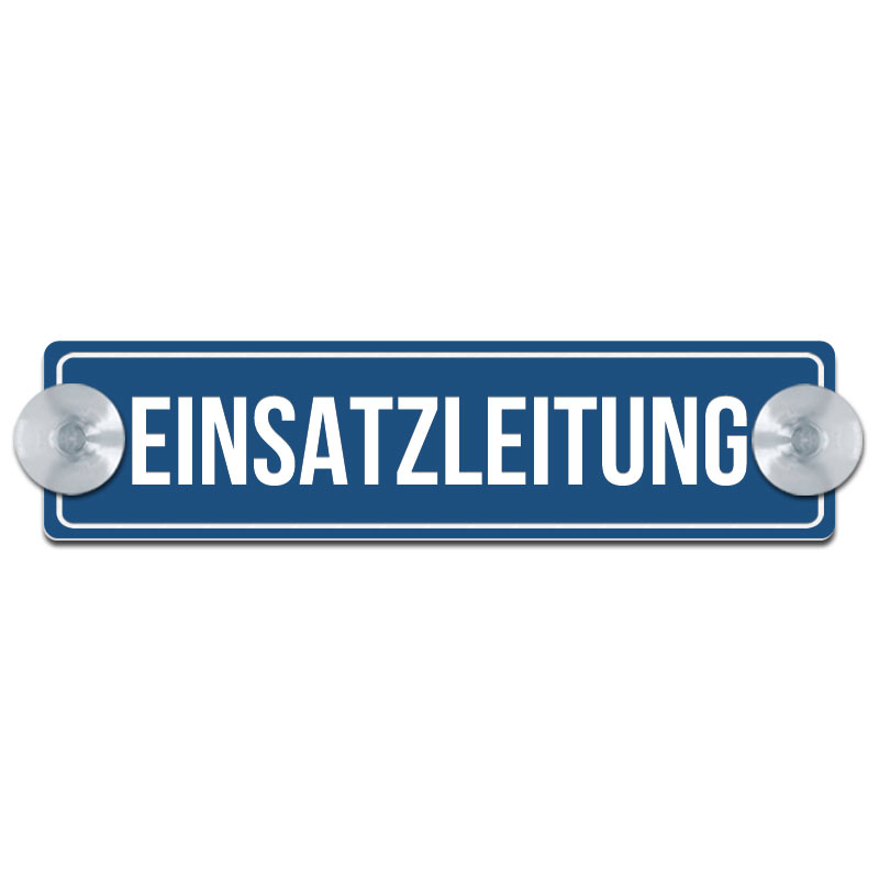 EINSATZLEITUNG mit Rand